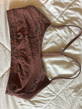 Lululemon flow Y bra -ancient copper